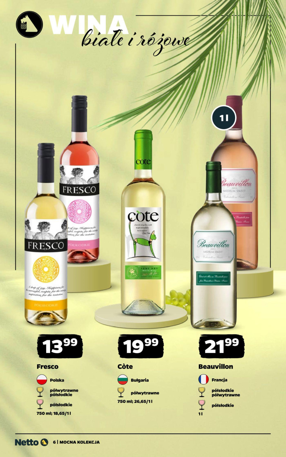Leták Netto gazetka - Wina, Polsko - strana 6