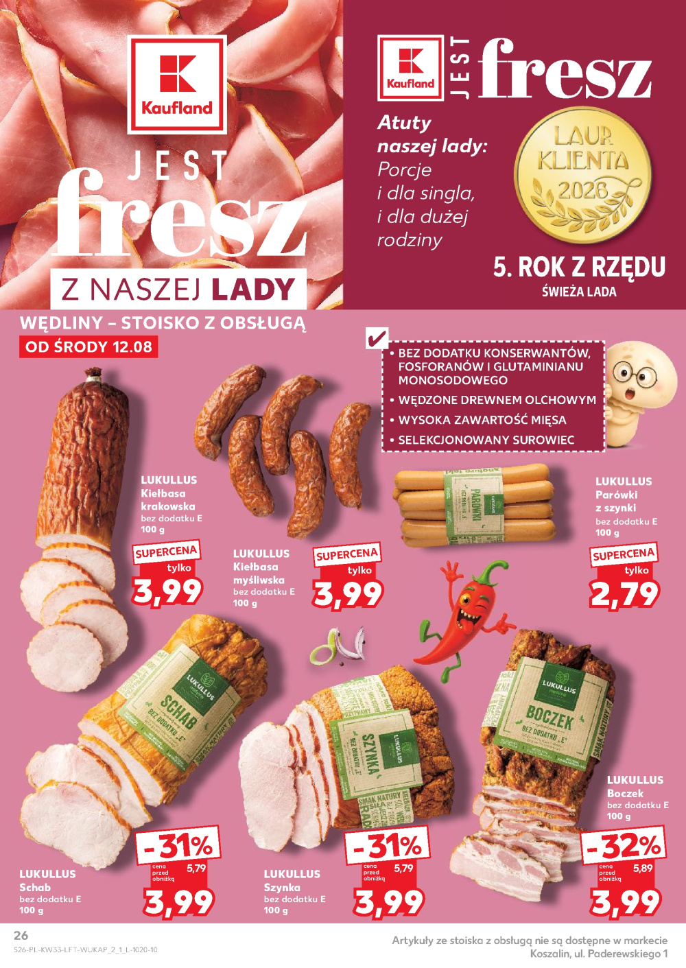 Leták Kaufland gazetka Cieszyn, Polsko - strana 26