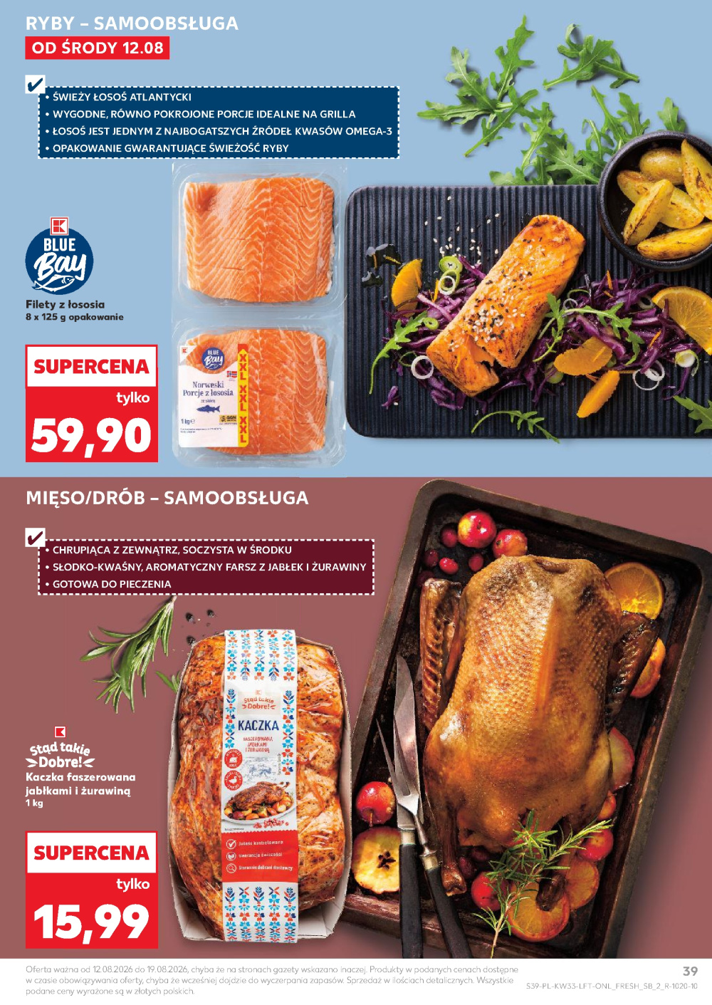 Leták Kaufland gazetka Cieszyn, Polsko - strana 39