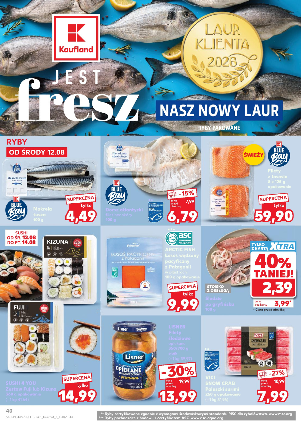 Leták Kaufland gazetka Cieszyn, Polsko - strana 40