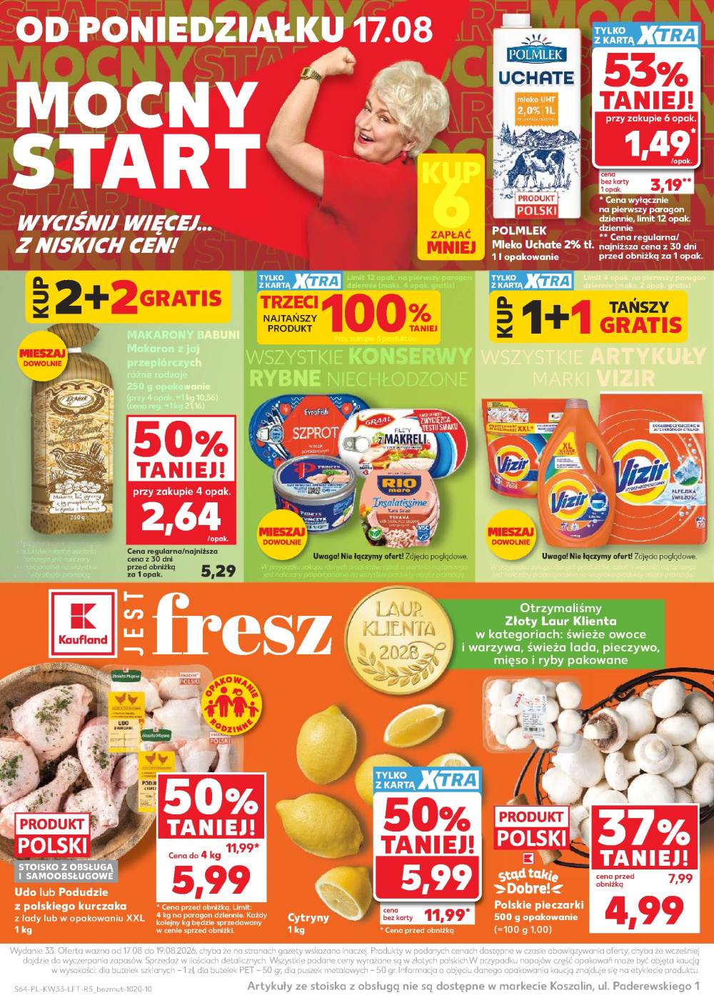 Leták Kaufland gazetka Cieszyn, Polsko - strana 64