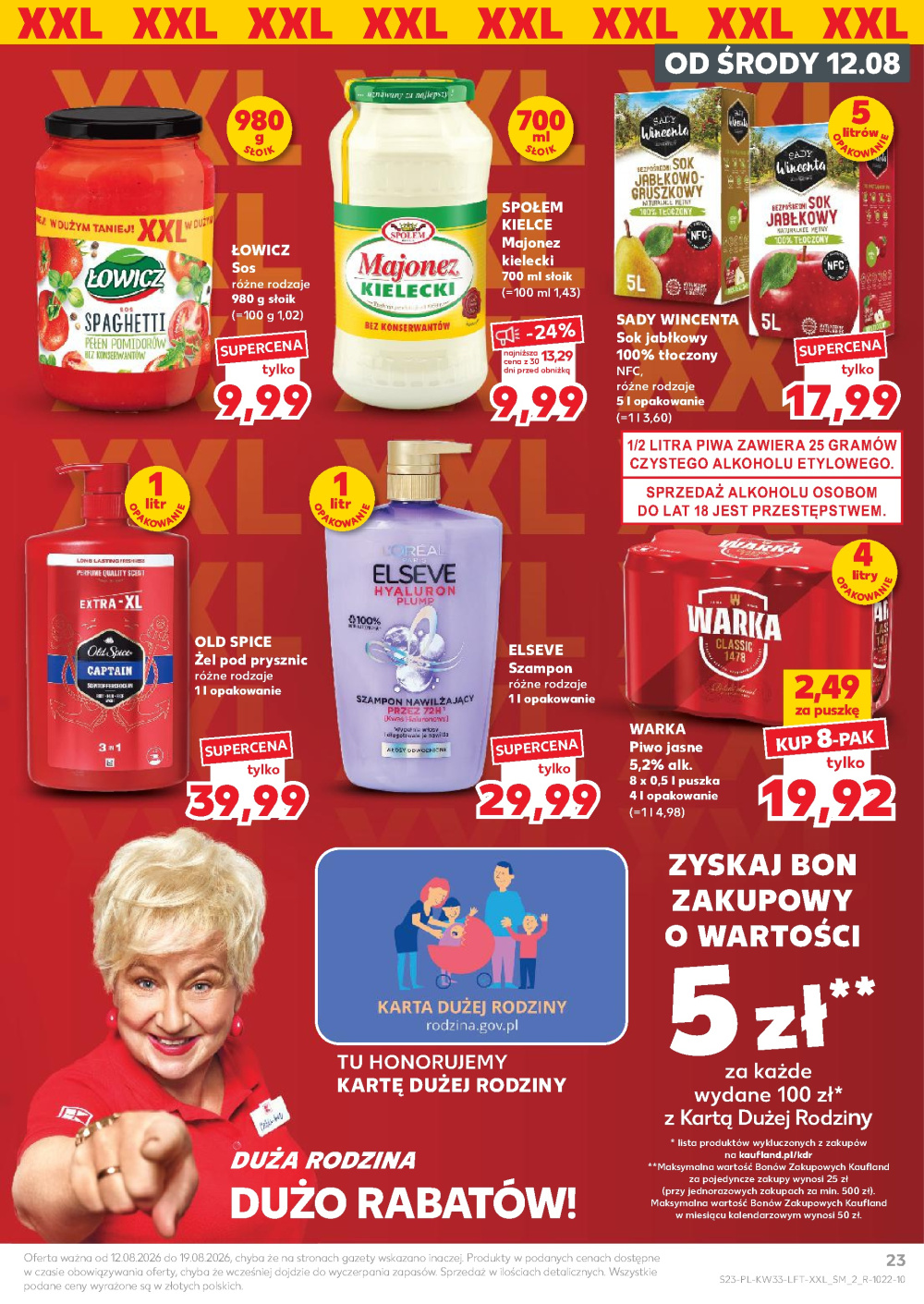 Leták Kaufland gazetka Oława, Polsko - strana 23