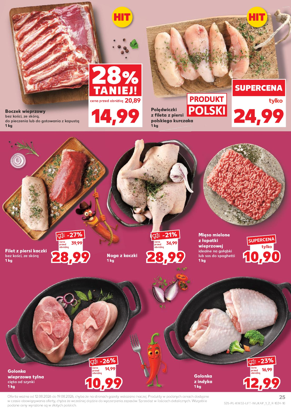 Leták Kaufland gazetka Oława, Polsko - strana 25
