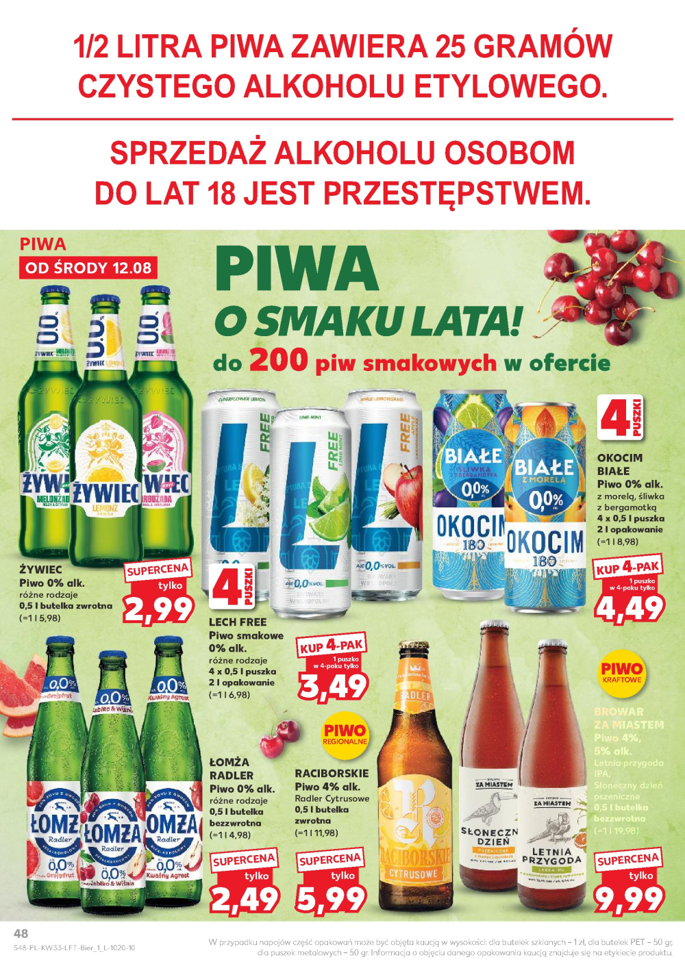 Leták Kaufland gazetka Oława, Polsko - strana 48