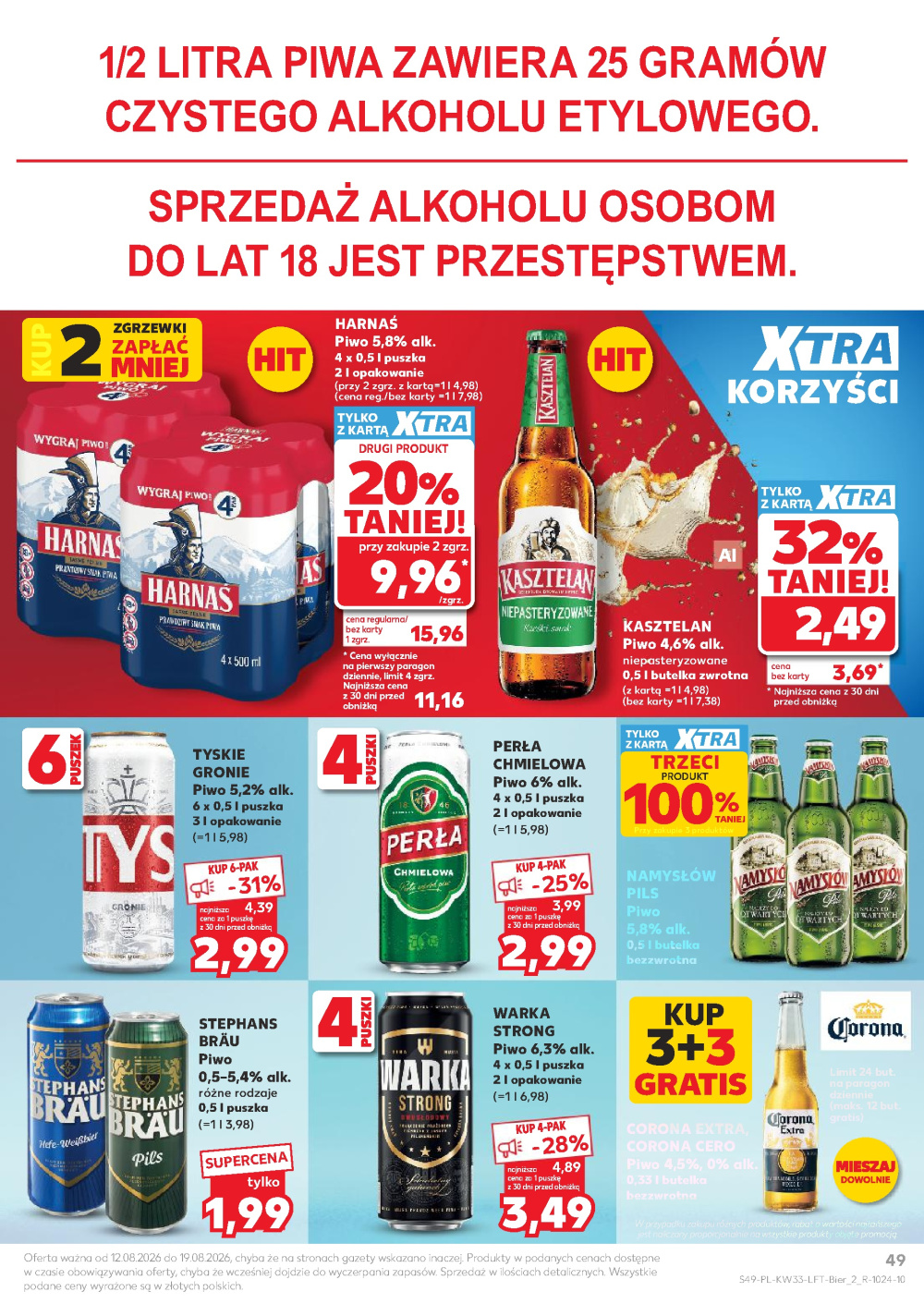 Leták Kaufland gazetka Oława, Polsko - strana 49