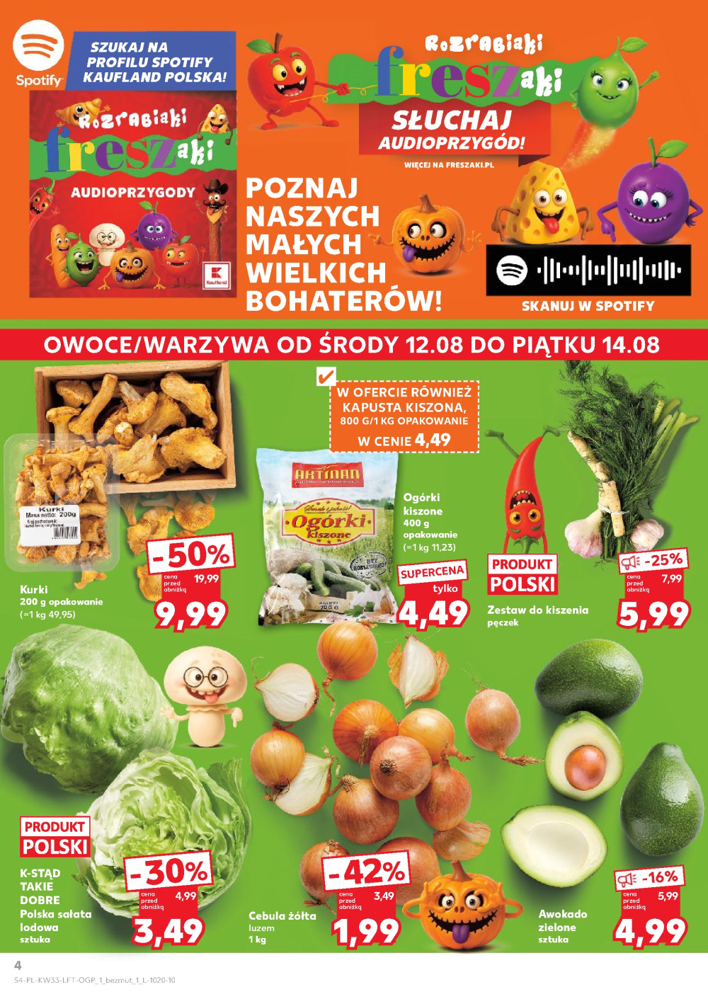 Leták Kaufland gazetka Oława, Polsko - strana 4
