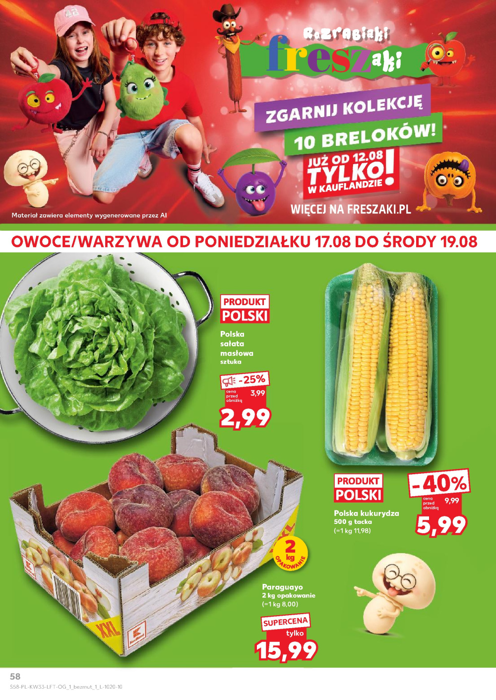 Leták Kaufland gazetka Oława, Polsko - strana 58