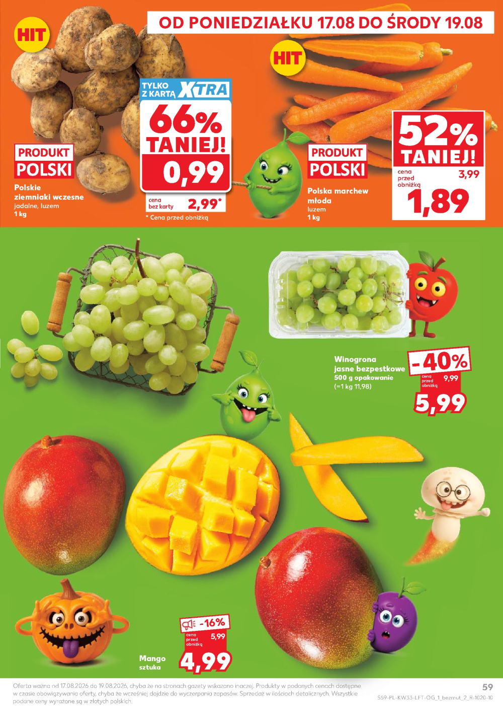Leták Kaufland gazetka Oława, Polsko - strana 59