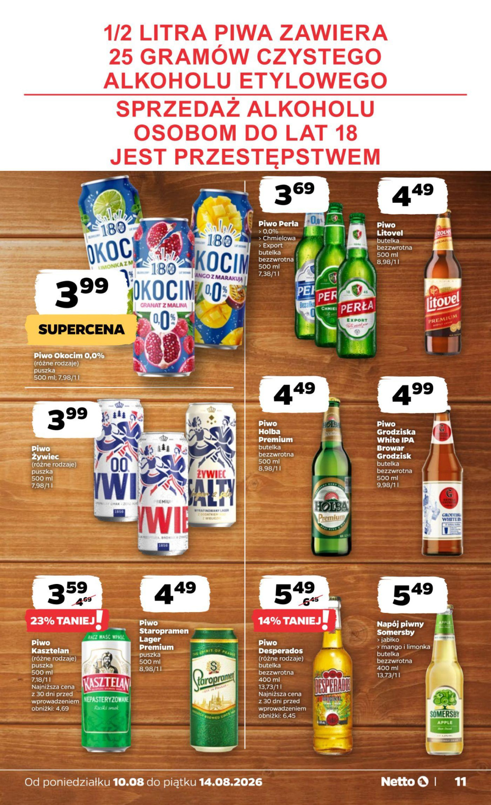 Leták Netto gazetka, Polsko - strana 11