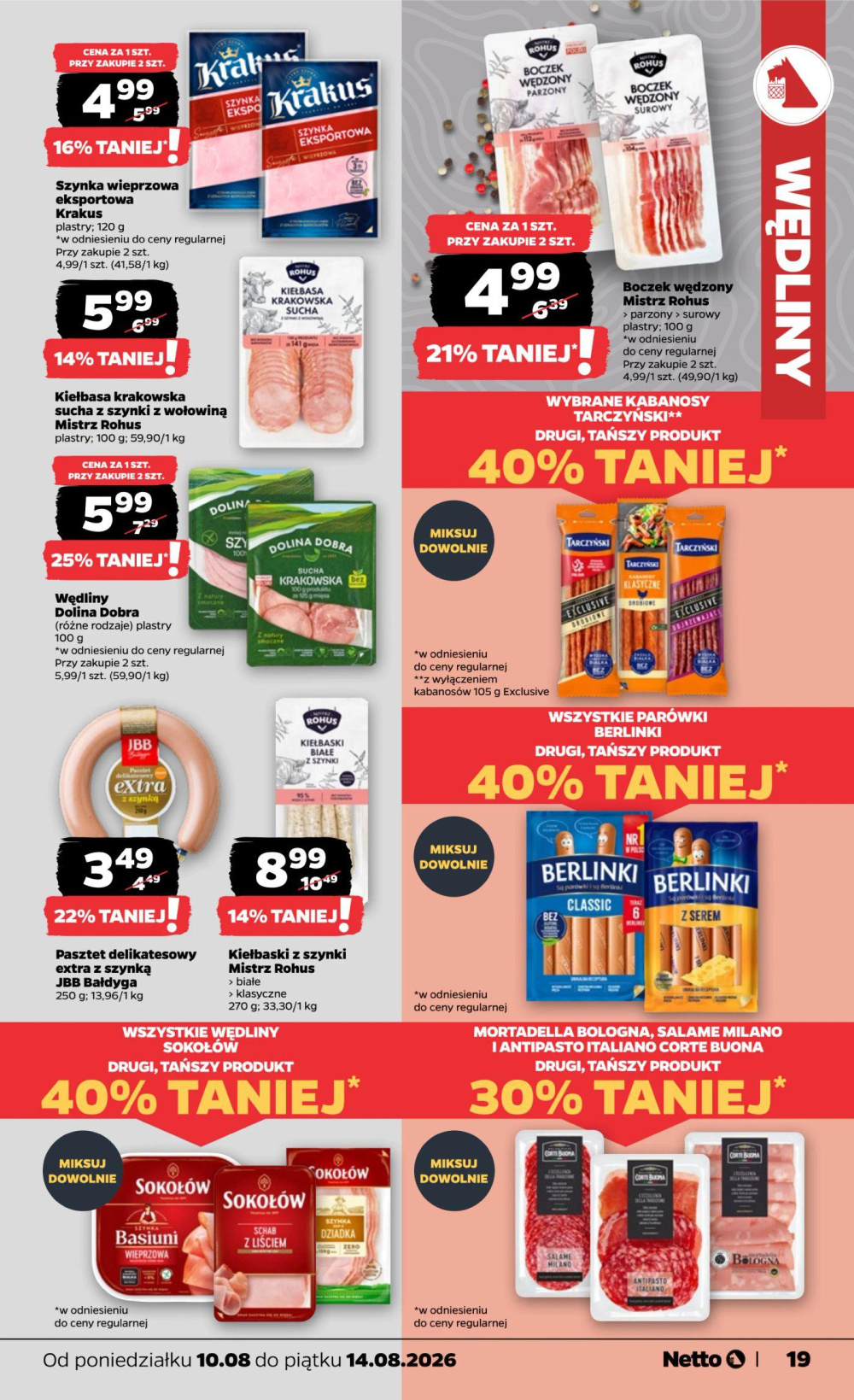 Leták Netto gazetka, Polsko - strana 19
