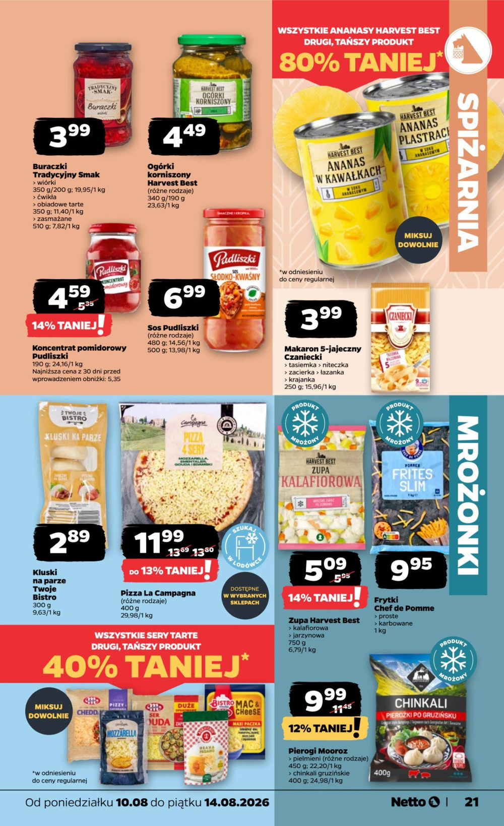 Leták Netto gazetka, Polsko - strana 21