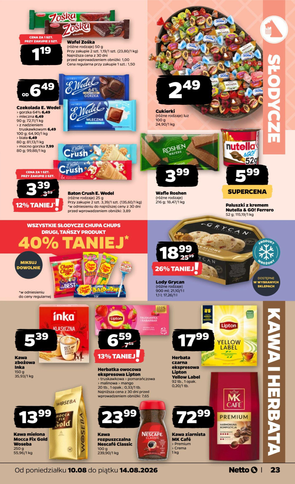 Leták Netto gazetka, Polsko - strana 23