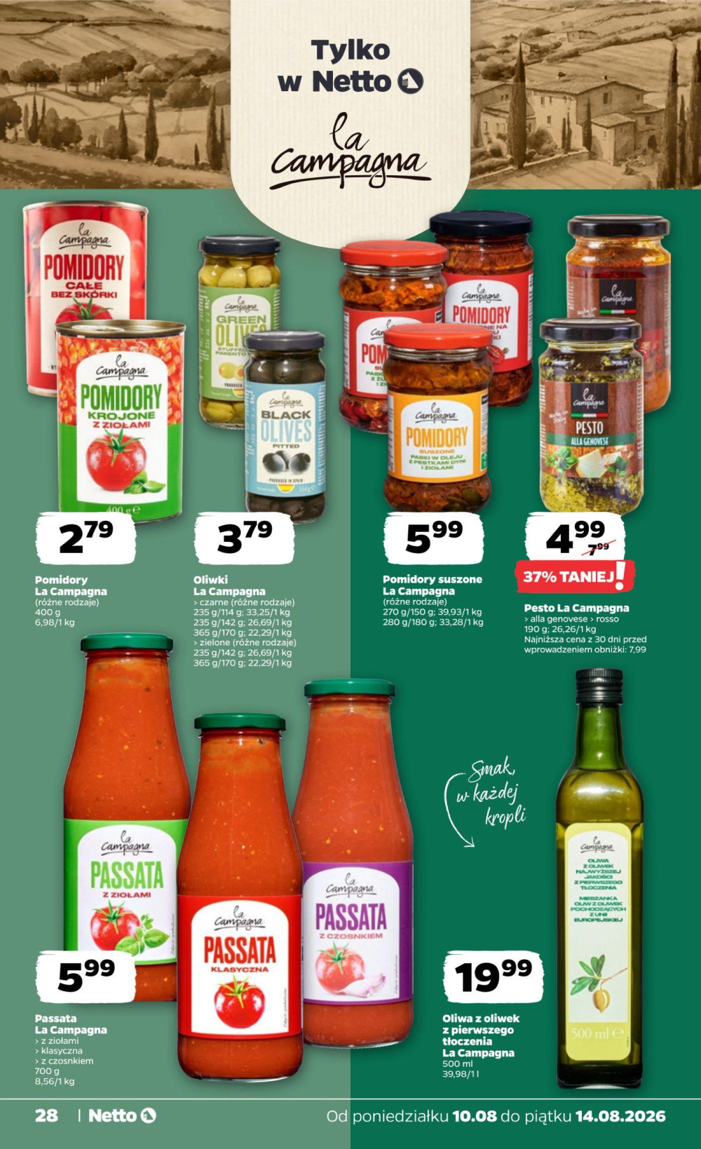 Leták Netto gazetka, Polsko - strana 28