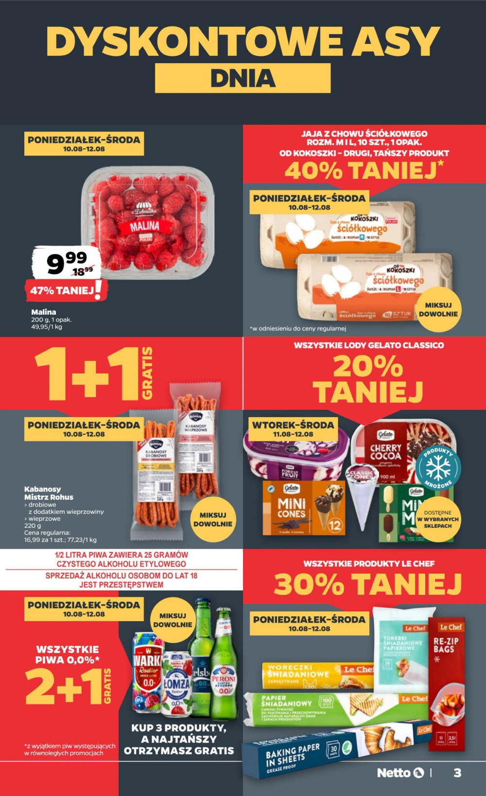 Leták Netto gazetka, Polsko - strana 3