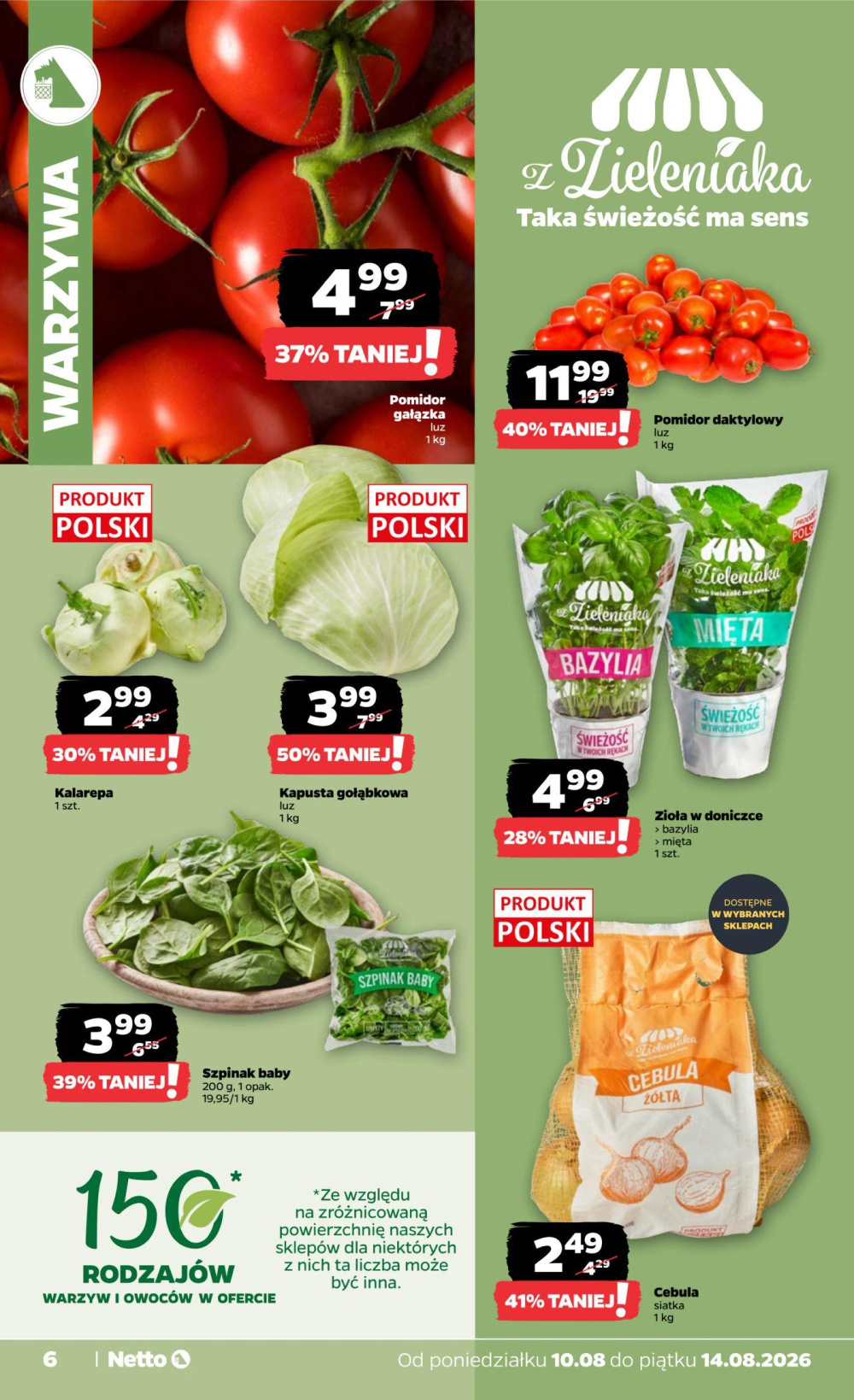 Leták Netto gazetka, Polsko - strana 6