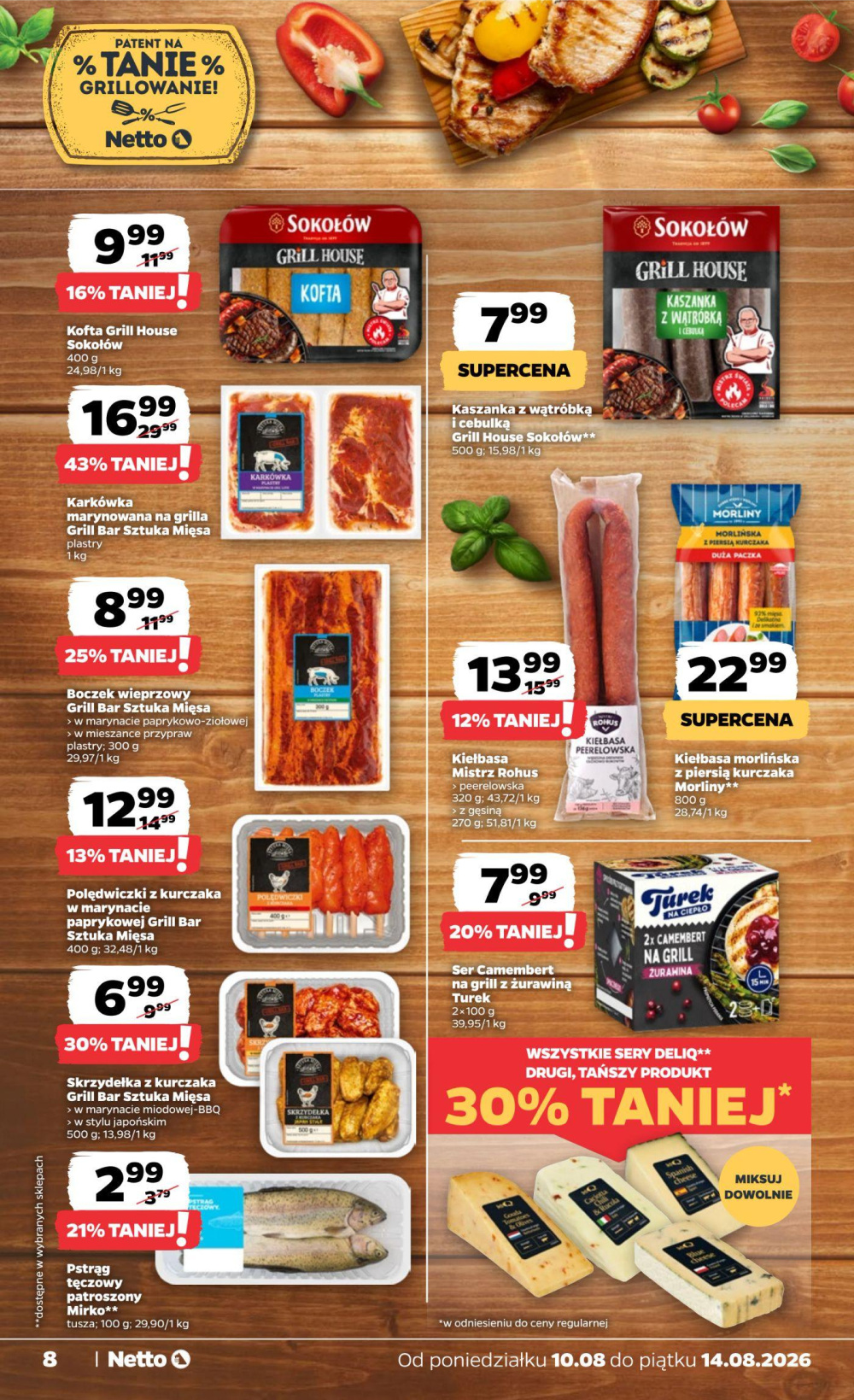 Leták Netto gazetka, Polsko - strana 8