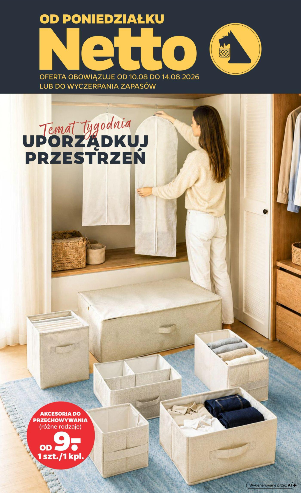 Netto gazetka - Non food od 10. 08. 2026