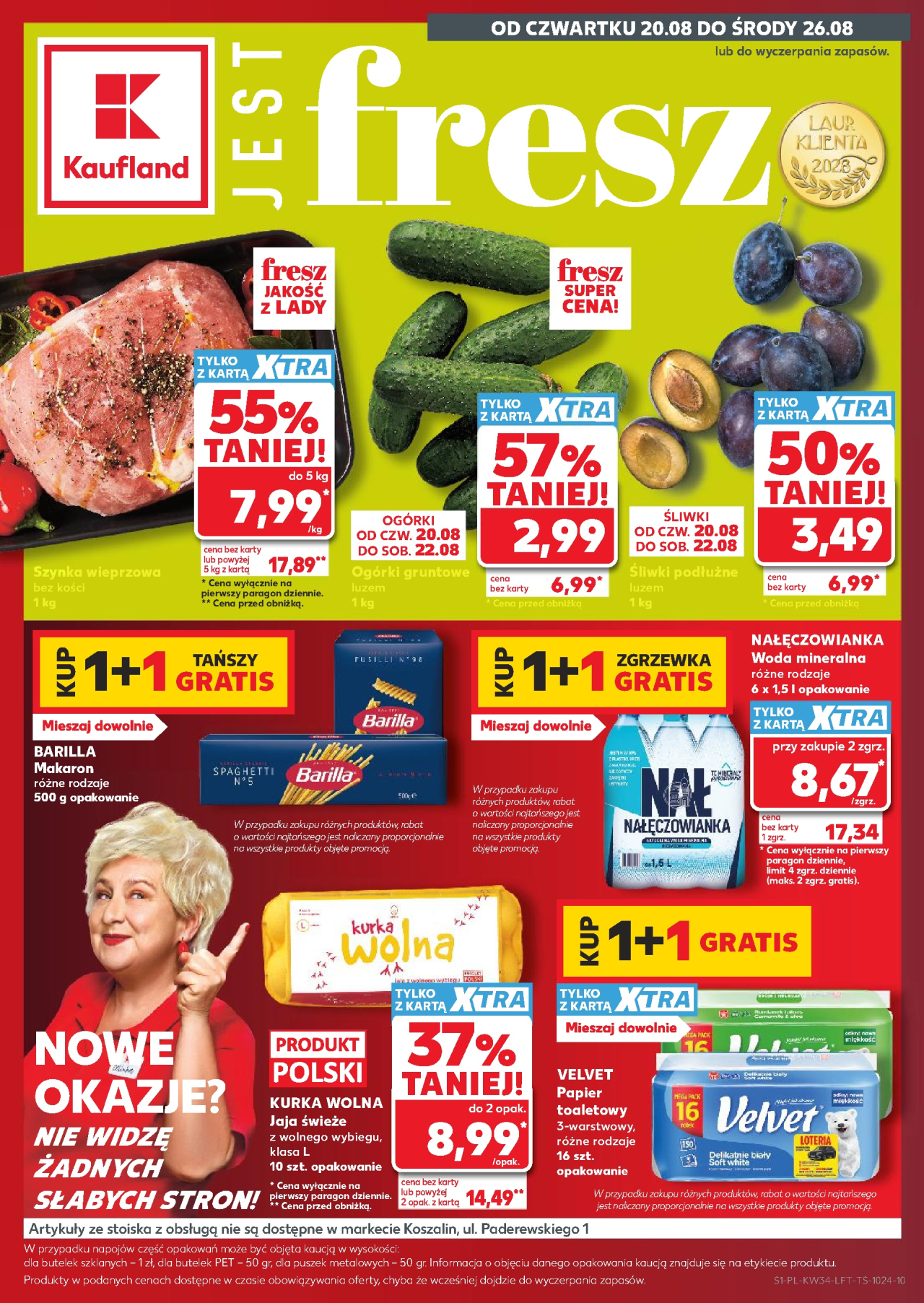 Kaufland gazetka Bielsk Podlaski od 20. 08. 2026