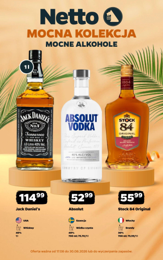 Netto katalog - Mocne alkohole