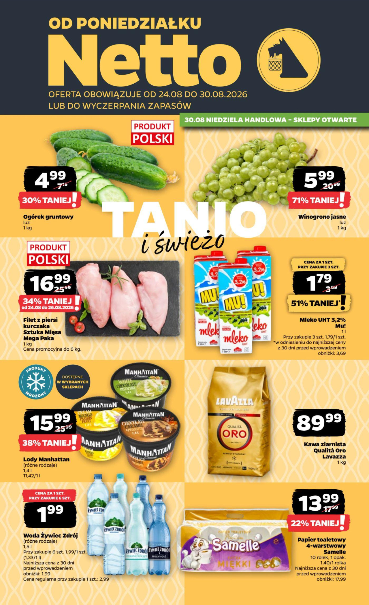 Netto gazetka od 24. 08. 2026