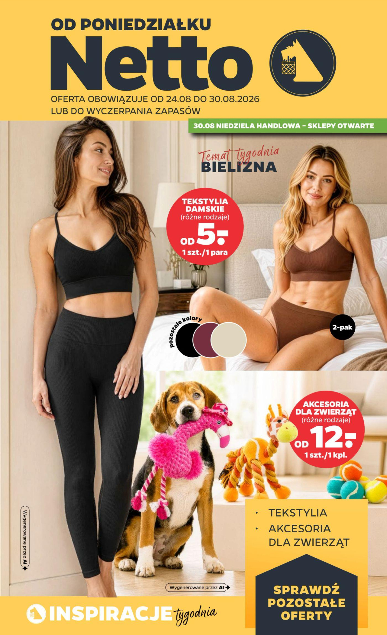 Netto gazetka - Non food od 24. 08. 2026