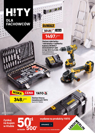 Leroy Merlin gazetka - Dla Fachowców