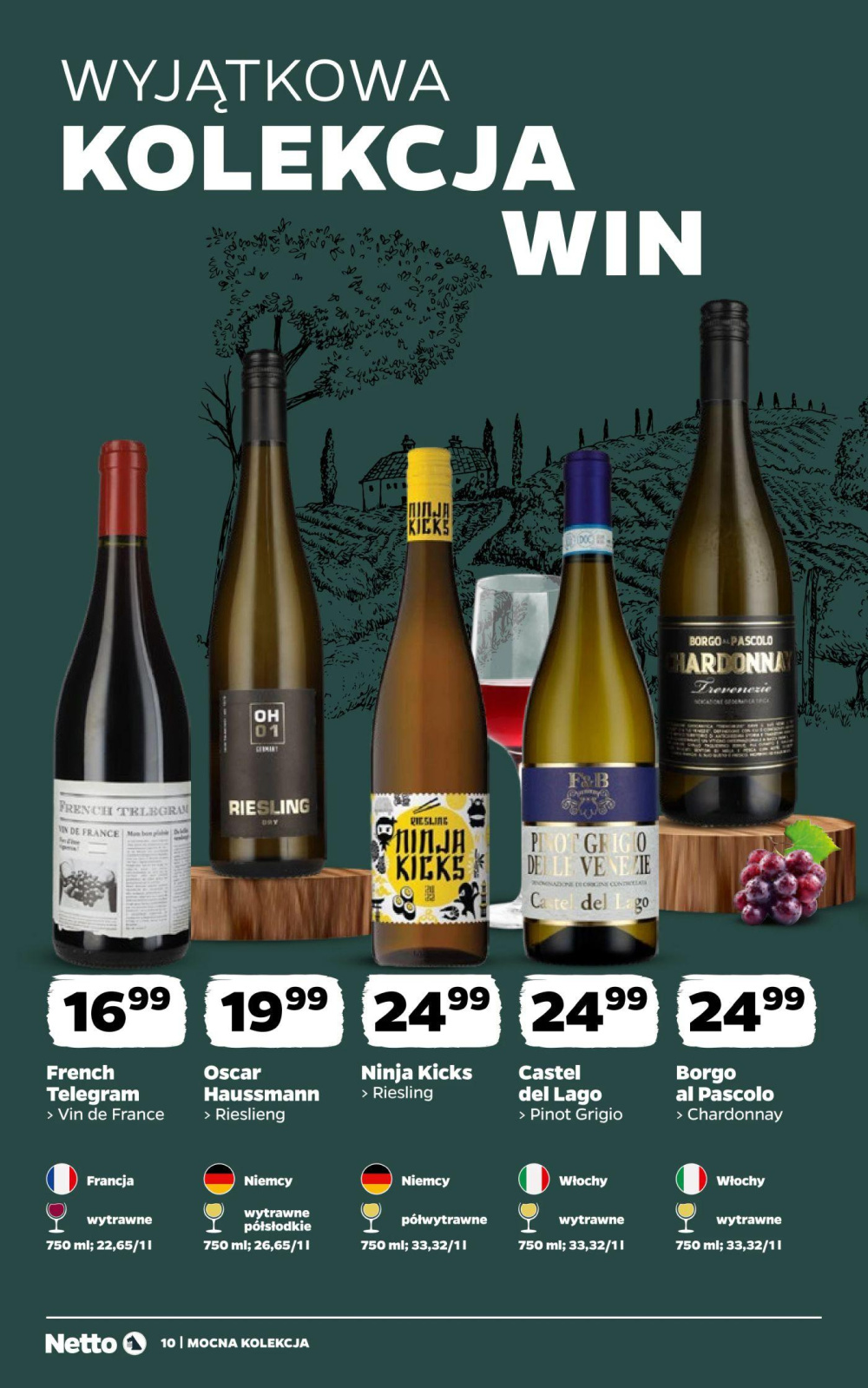 Leták Netto gazetka - Wina, Polsko - strana 10