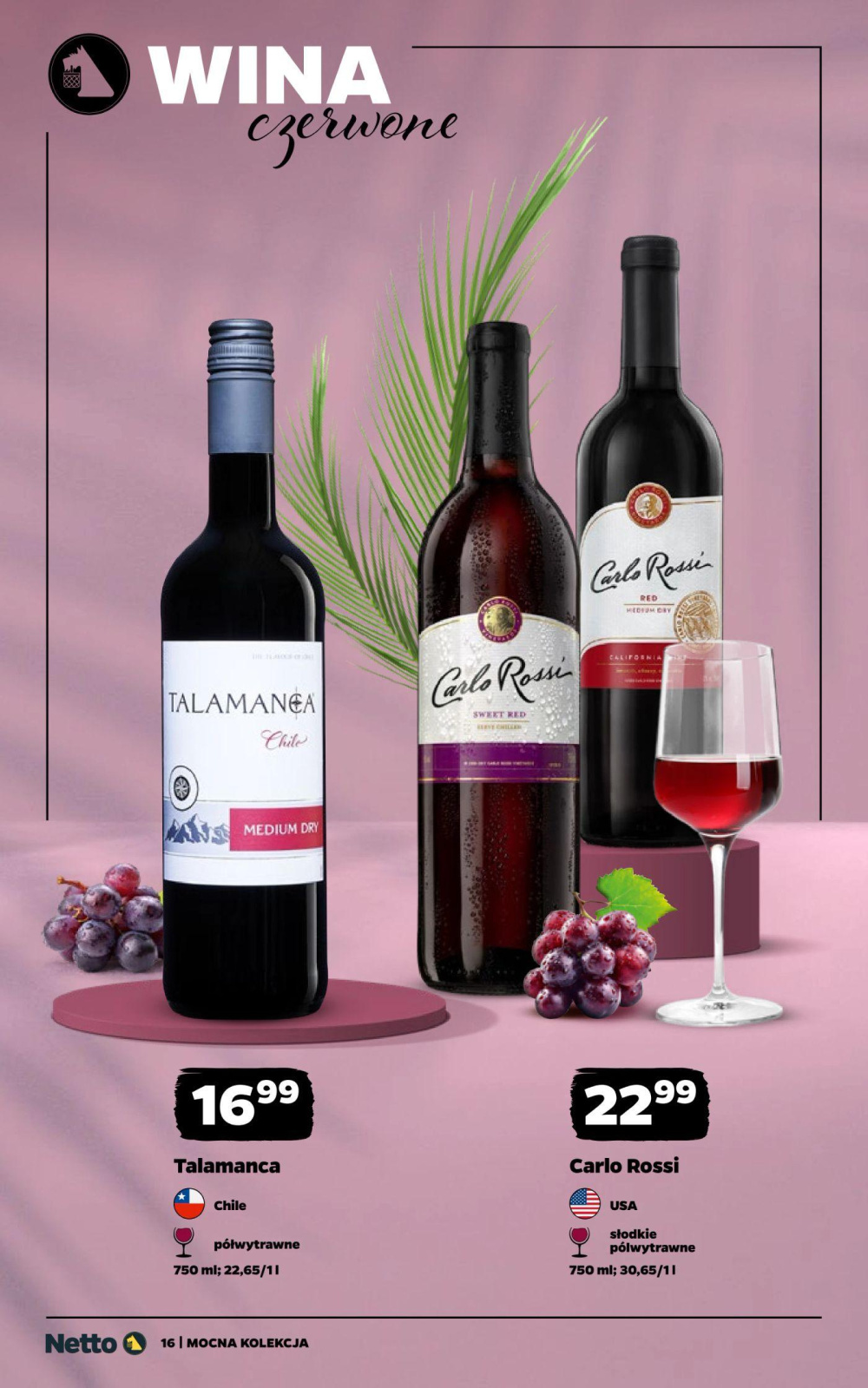 Leták Netto gazetka - Wina, Polsko - strana 16