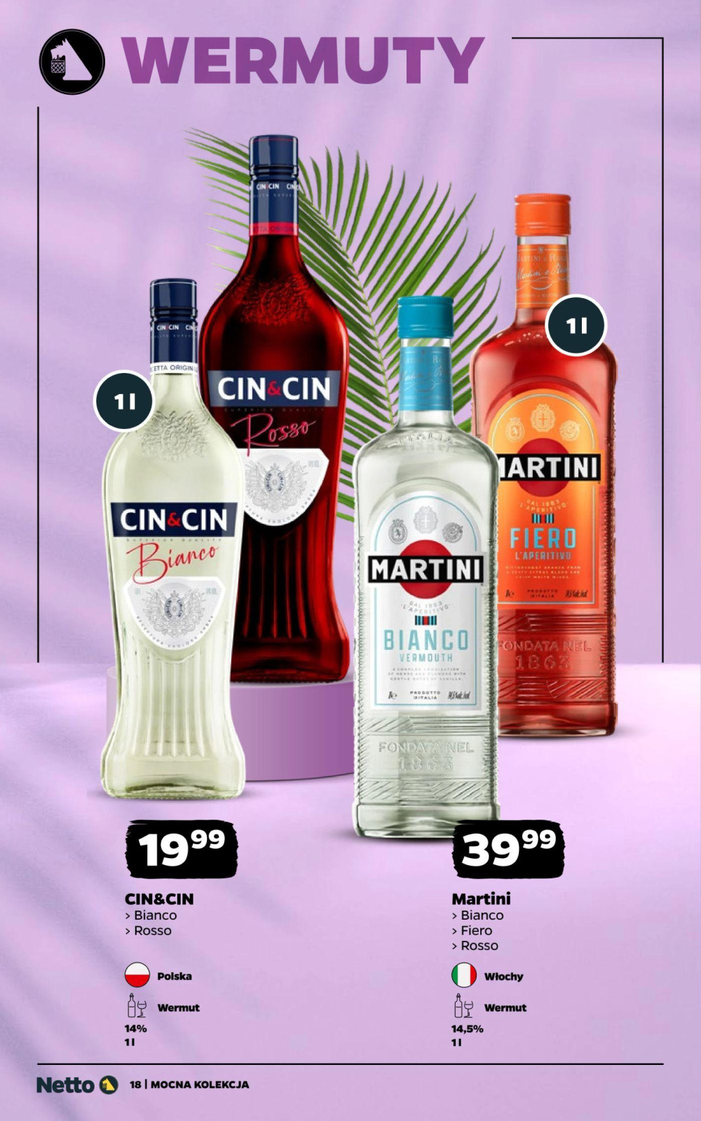 Leták Netto gazetka - Wina, Polsko - strana 18