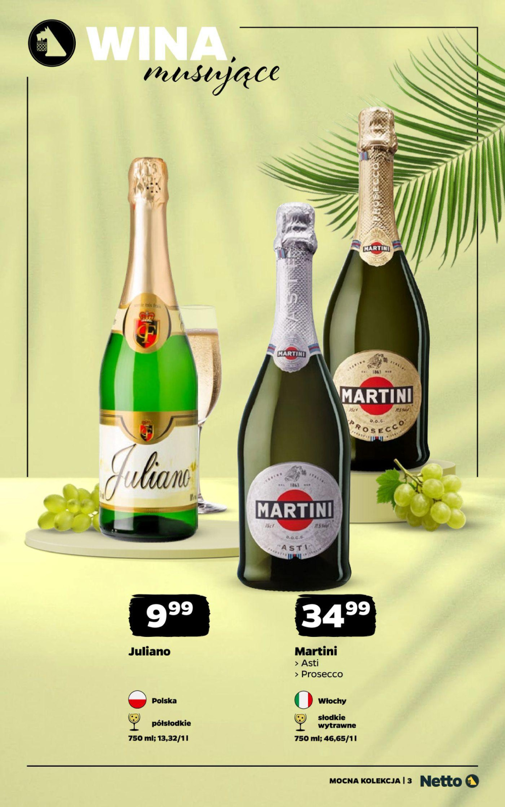 Leták Netto gazetka - Wina, Polsko - strana 3