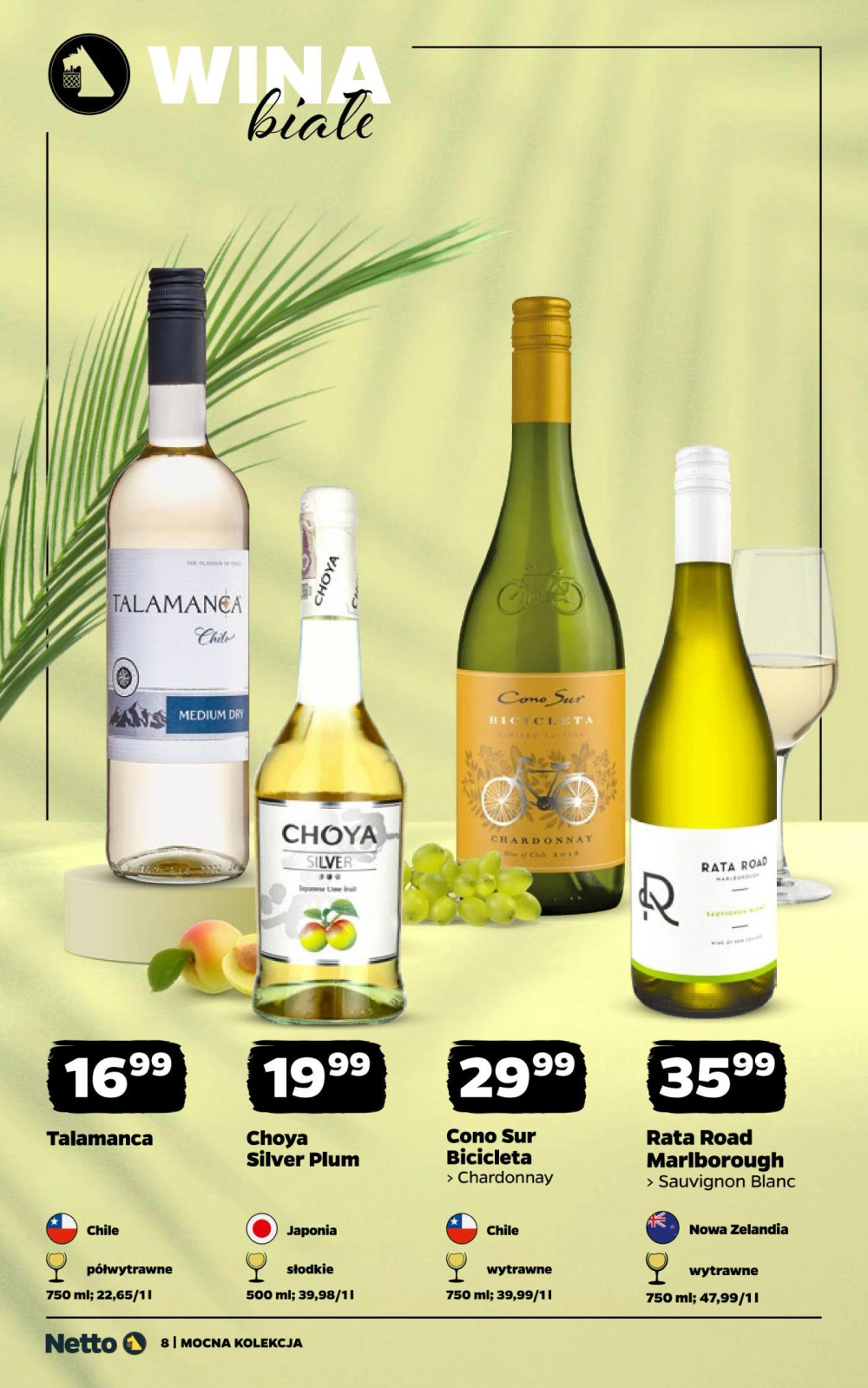 Leták Netto gazetka - Wina, Polsko - strana 8