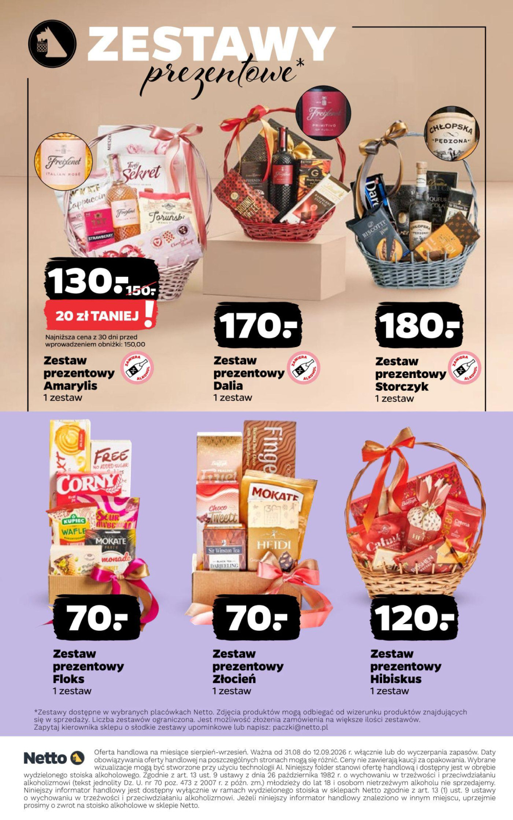 Leták Netto gazetka - Mocne alkohole, Polsko - strana 9