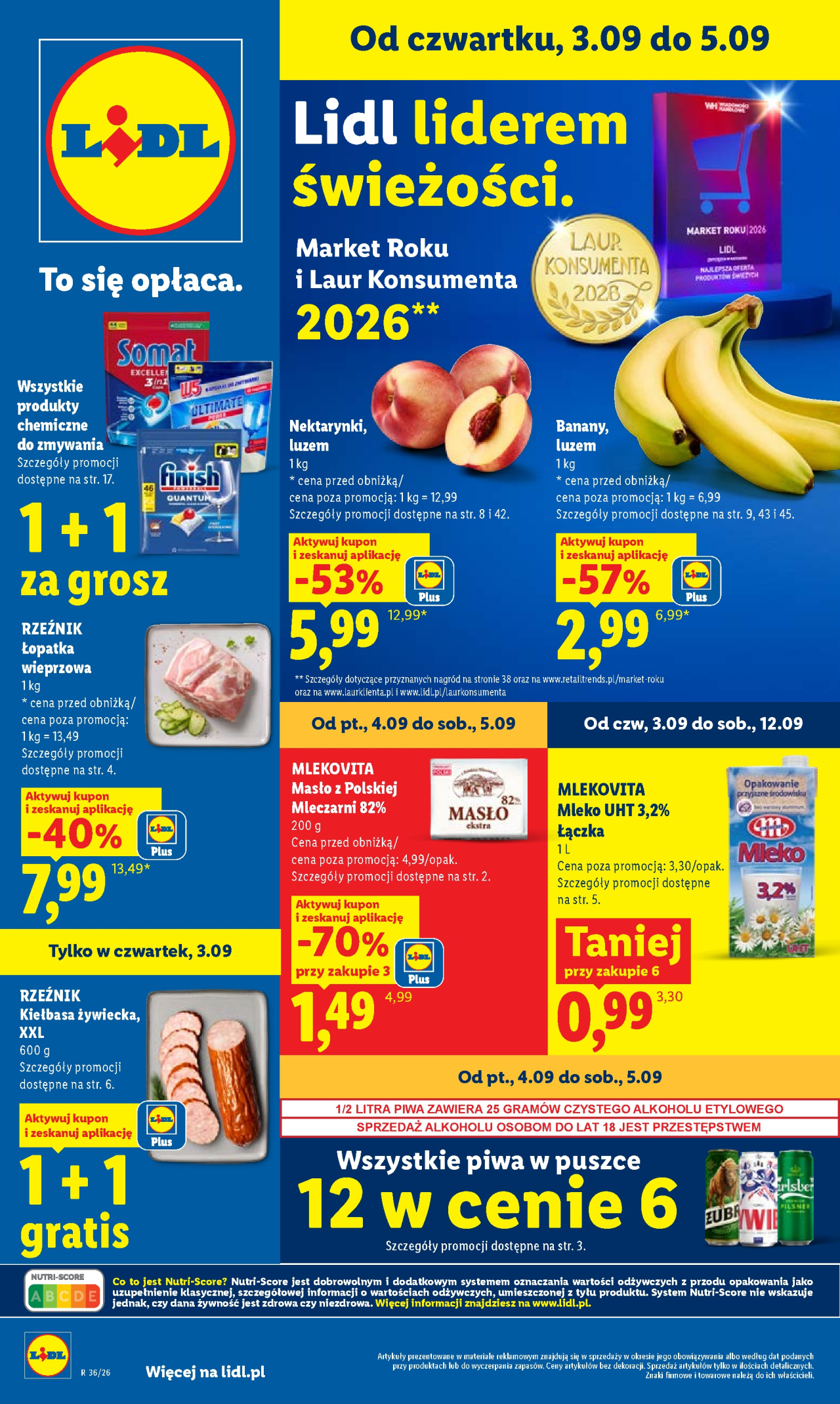 Lidl gazetka od 3. 09. 2026