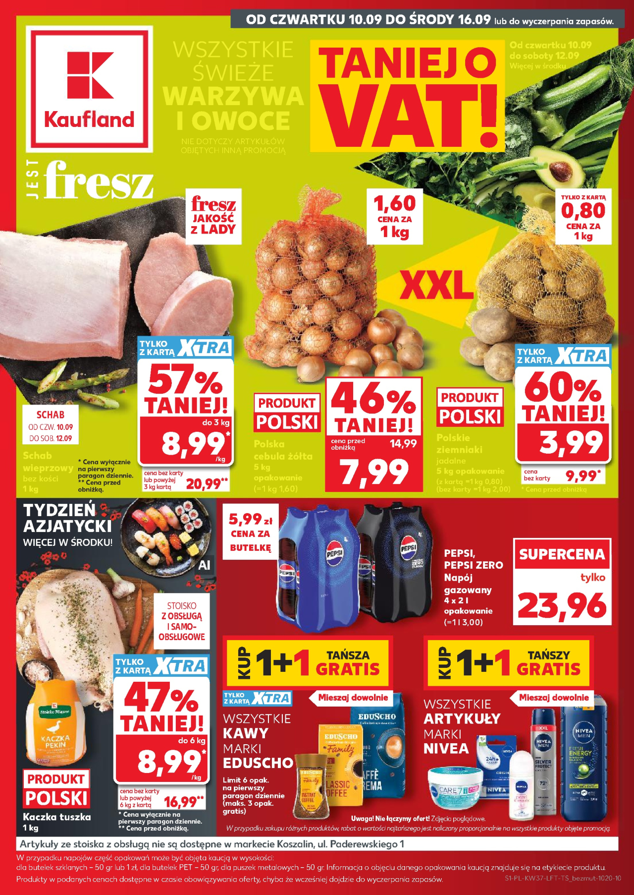 Kaufland gazetka Białogard od 10. 09. 2026