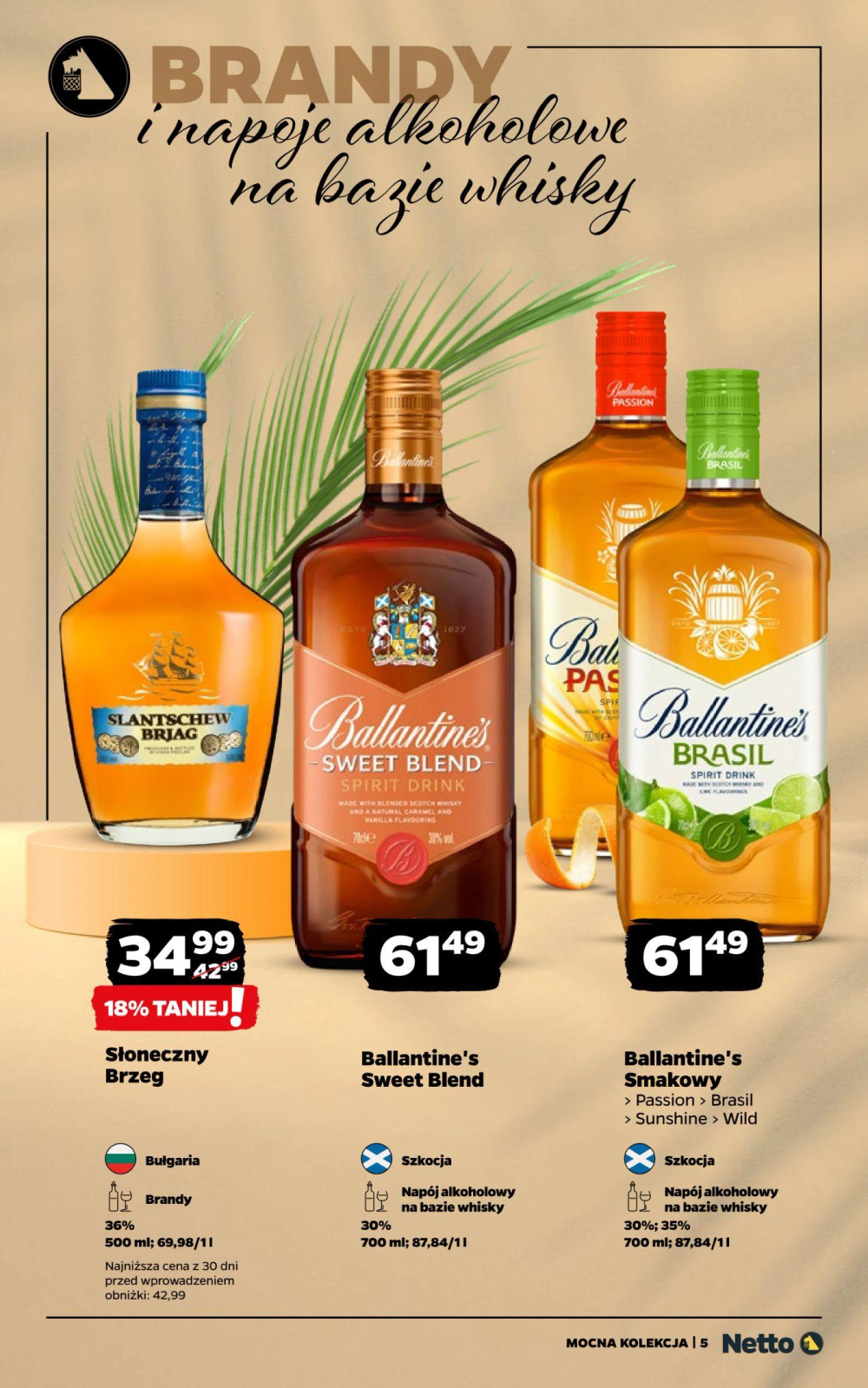 Leták Netto gazetka - Mocne Alkohole, Polsko - strana 5
