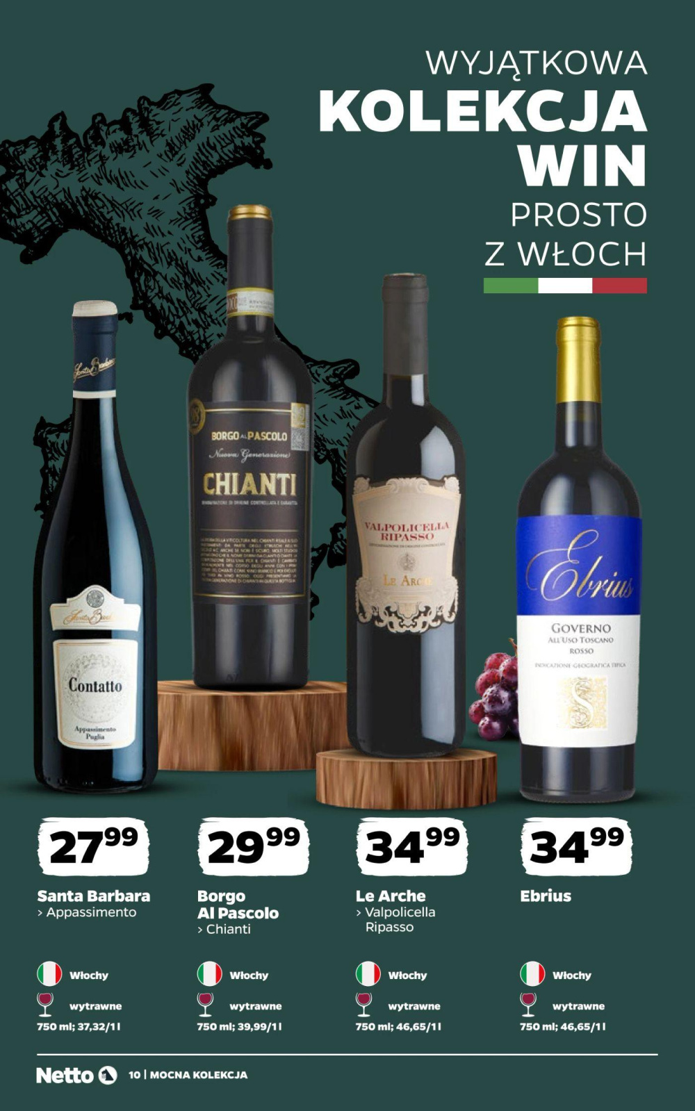 Leták Netto gazetka - Wina, Polsko - strana 10