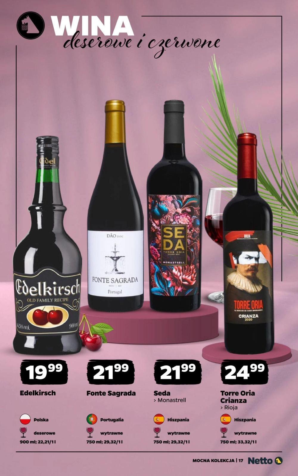 Leták Netto gazetka - Wina, Polsko - strana 17