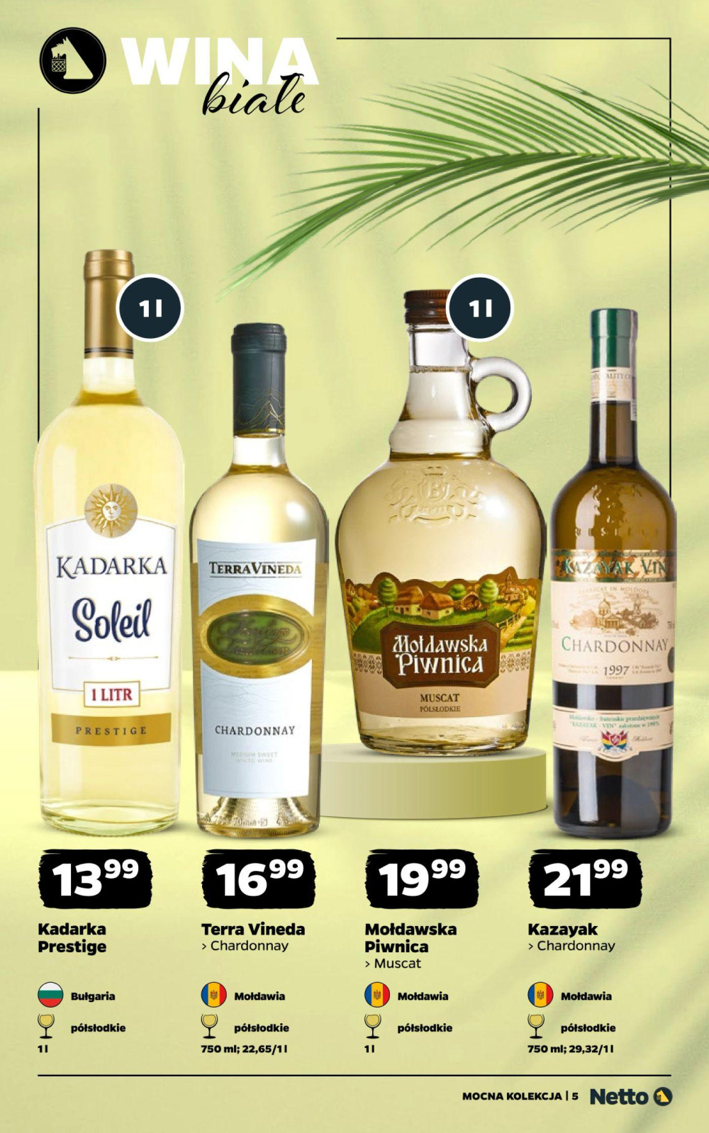 Leták Netto gazetka - Wina, Polsko - strana 5