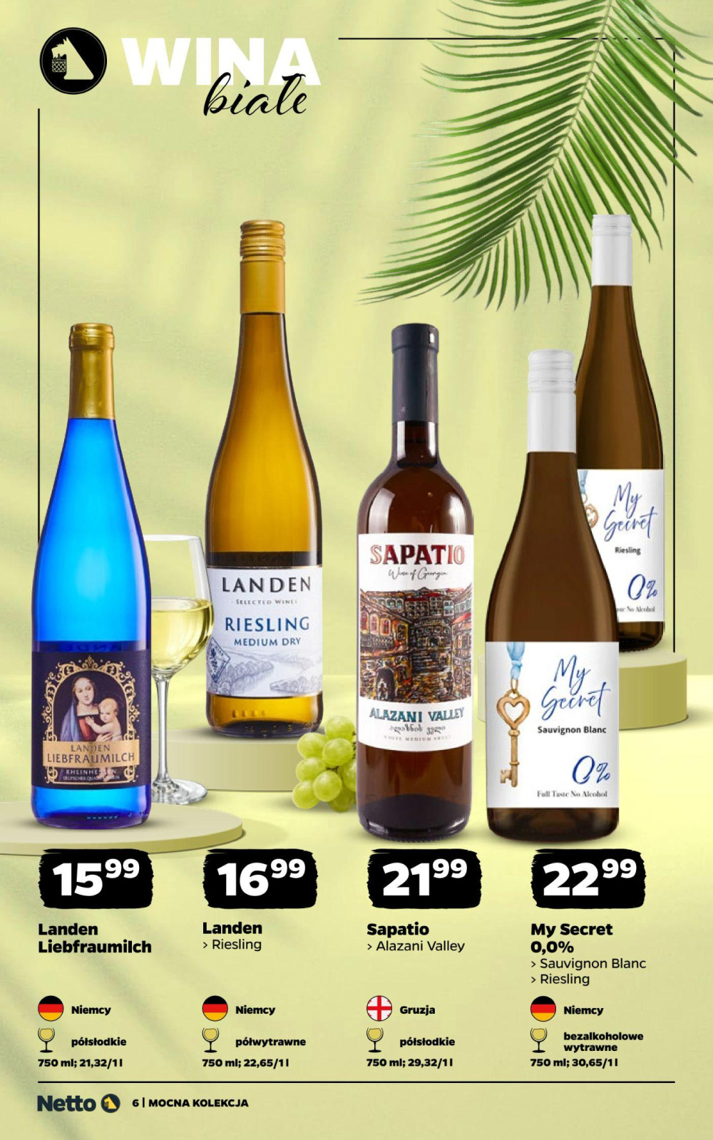 Leták Netto gazetka - Wina, Polsko - strana 6