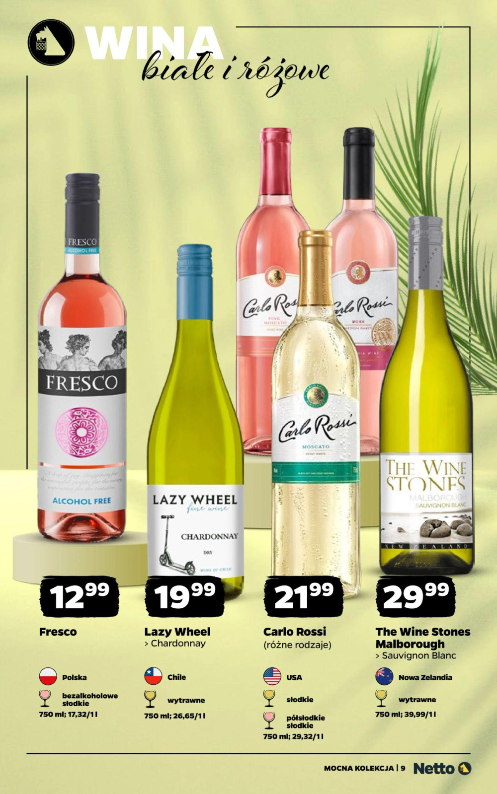 Leták Netto gazetka - Wina, Polsko - strana 9