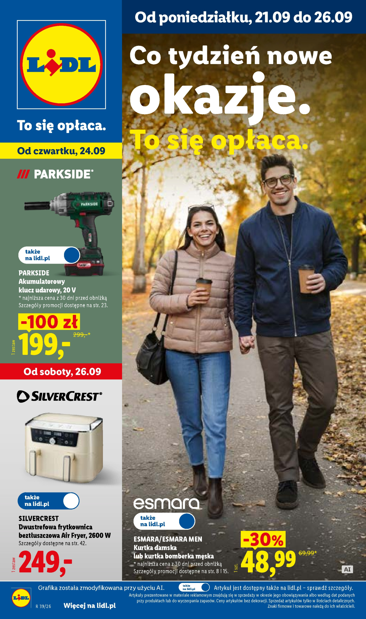 Lidl gazetka od 21. 09. 2026
