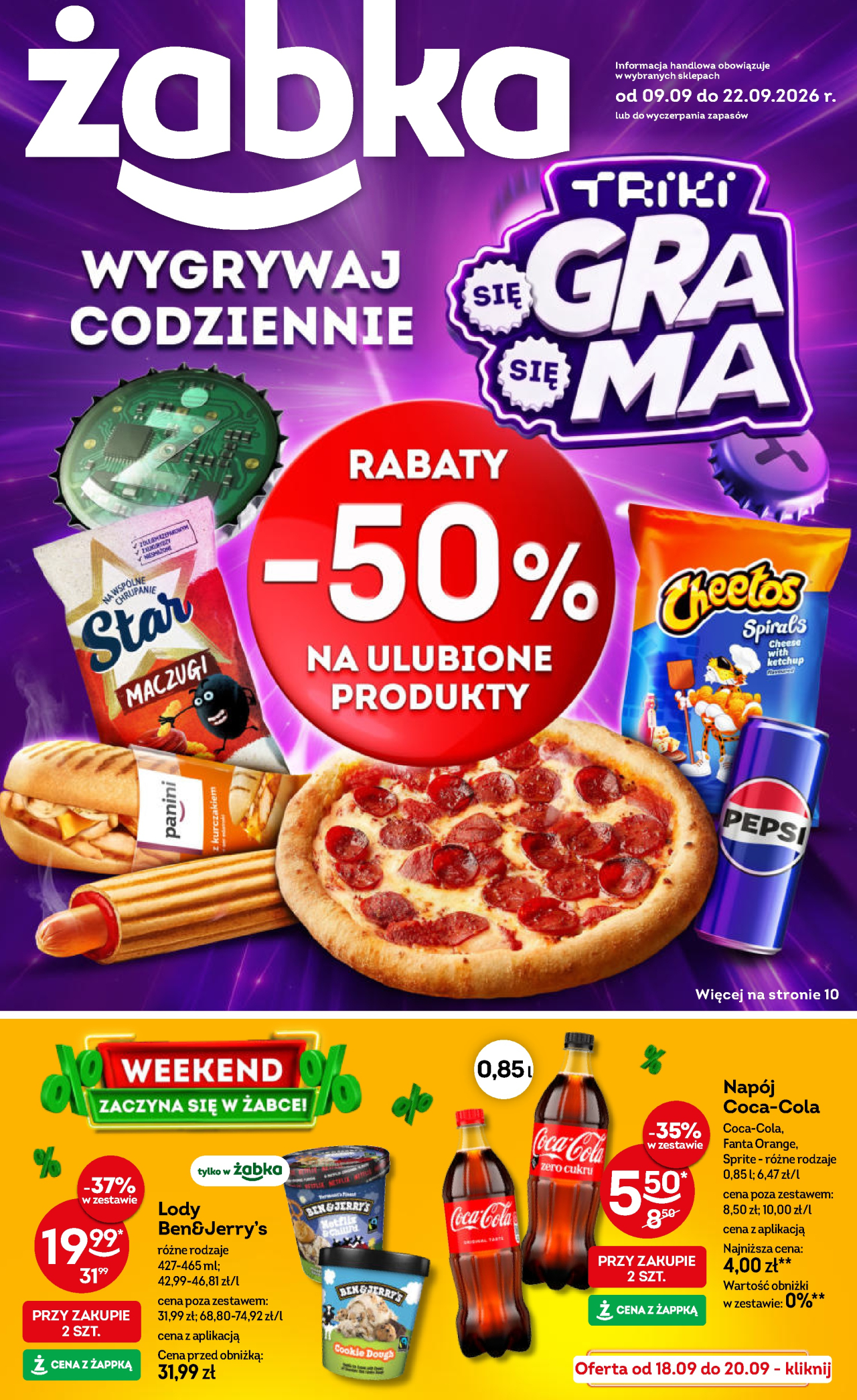 Żabka gazetka od 9. 09. 2026