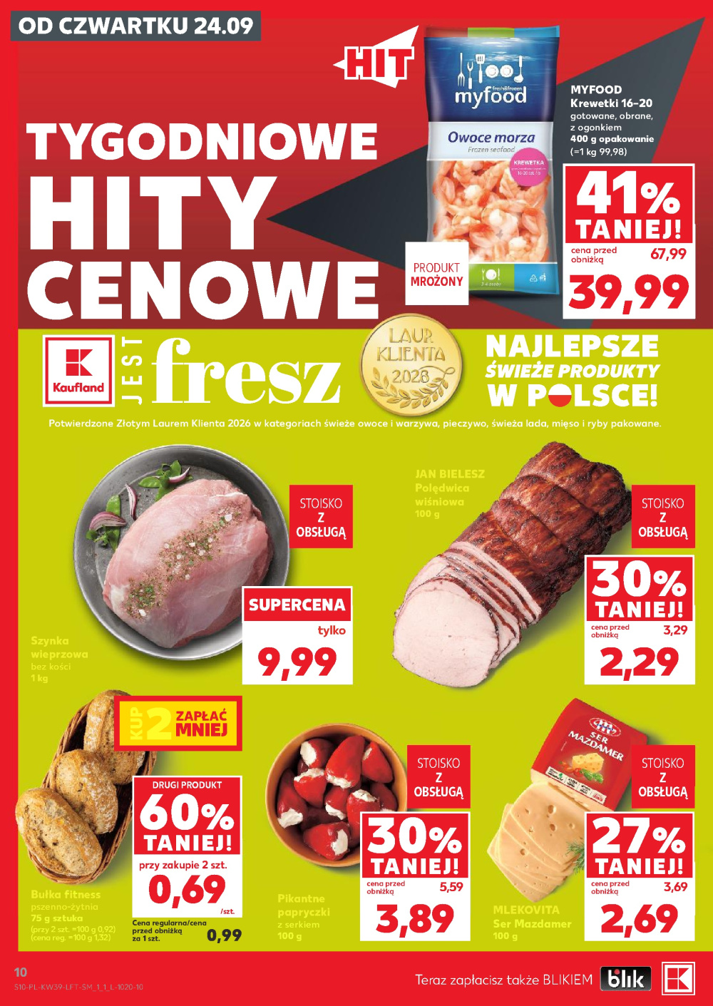 Leták Kaufland gazetka Cieszyn, Polsko - strana 10