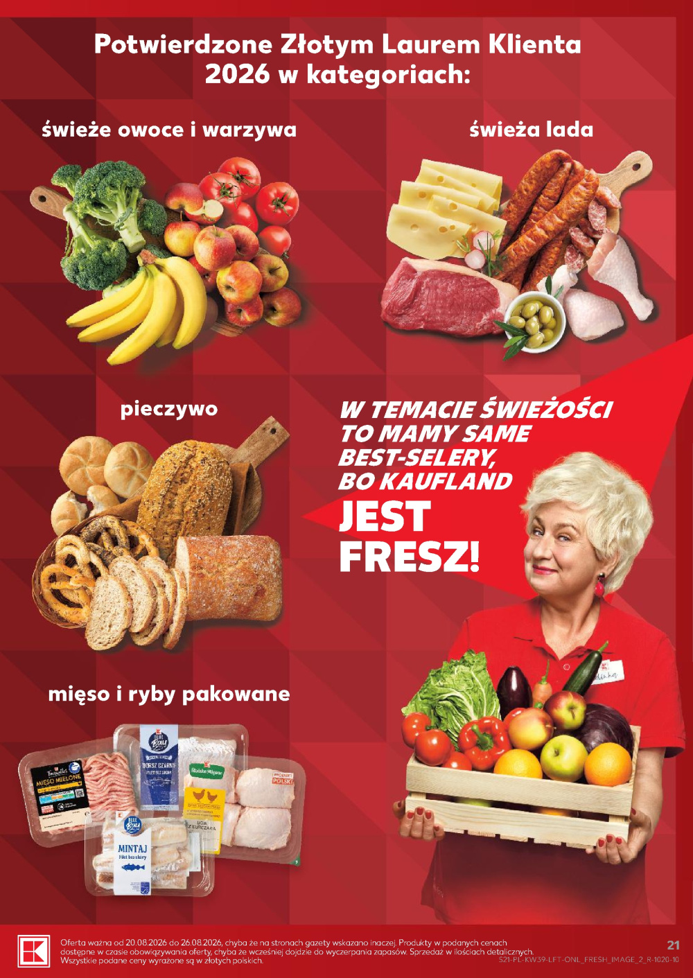 Leták Kaufland gazetka Cieszyn, Polsko - strana 21