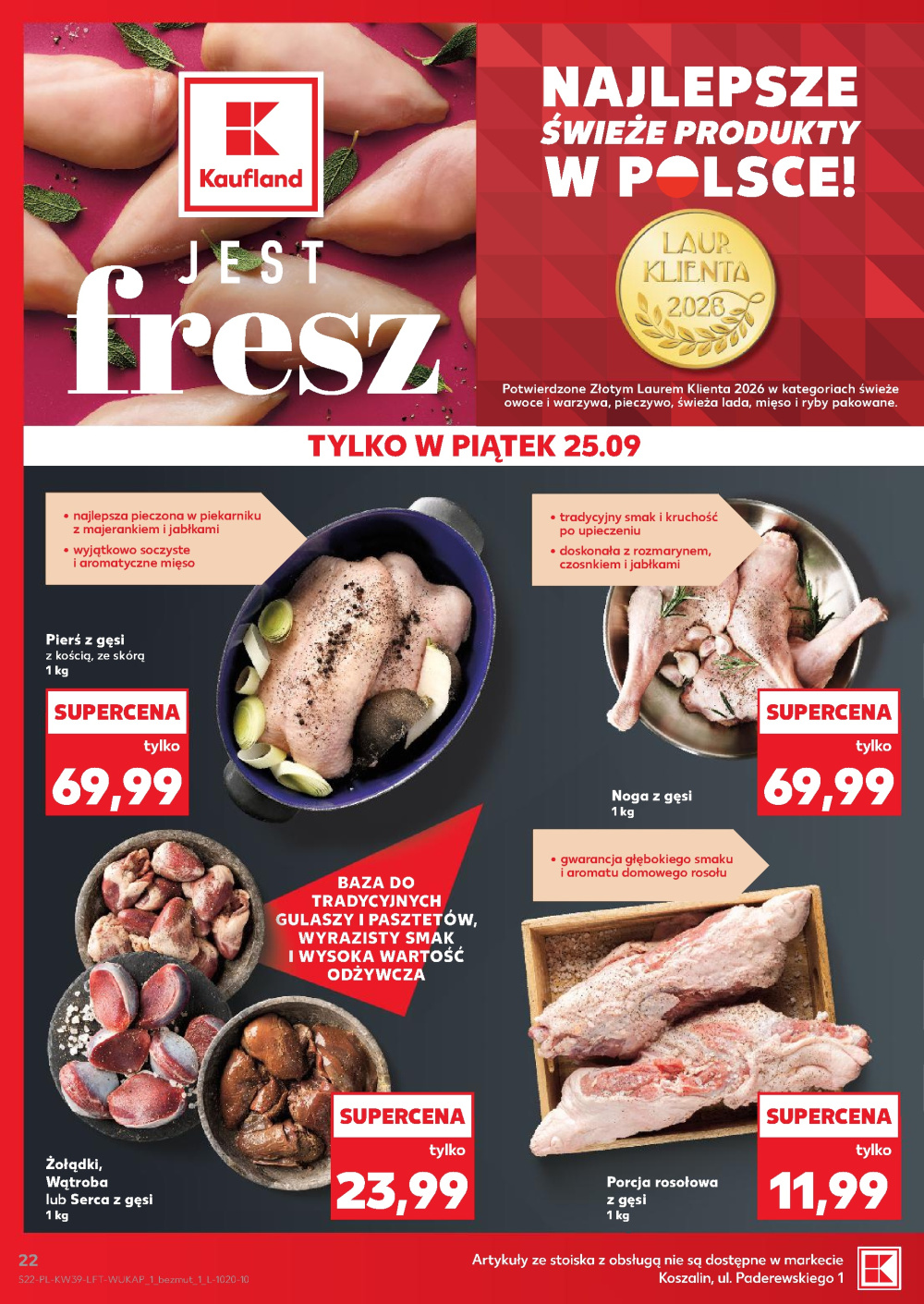 Leták Kaufland gazetka Cieszyn, Polsko - strana 22