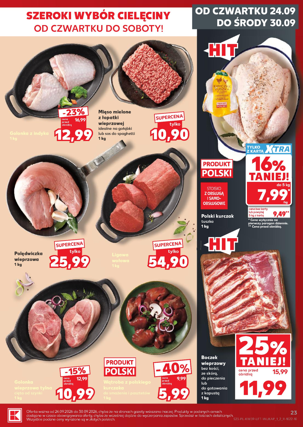 Leták Kaufland gazetka Cieszyn, Polsko - strana 23