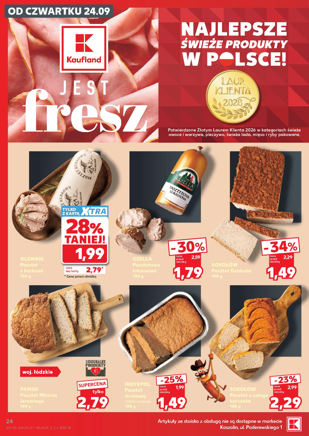 Leták Kaufland gazetka Cieszyn, Polsko - strana 24