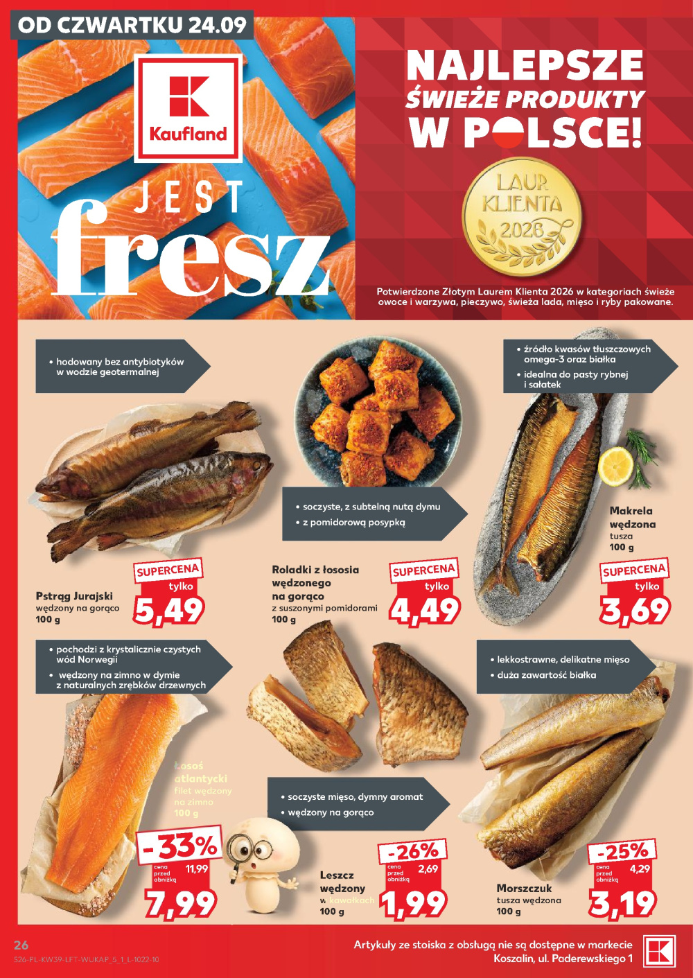Leták Kaufland gazetka Cieszyn, Polsko - strana 26