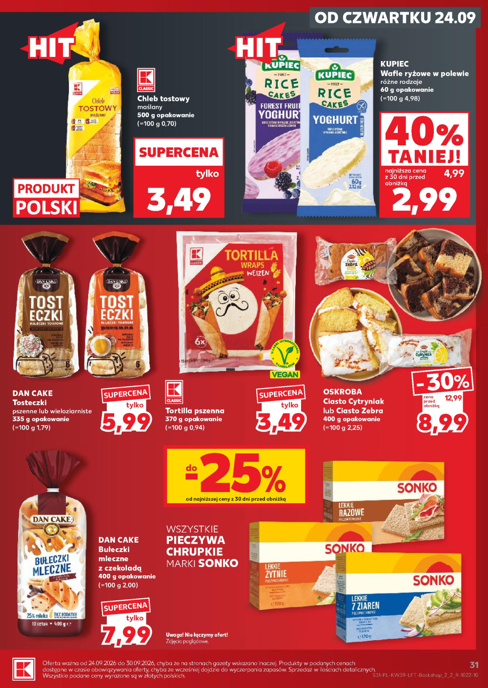 Leták Kaufland gazetka Cieszyn, Polsko - strana 31
