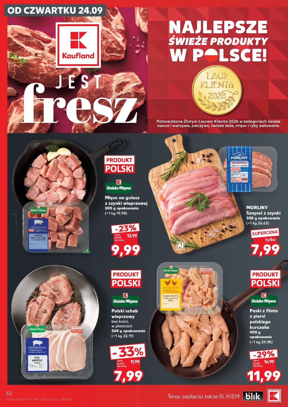 Leták Kaufland gazetka Cieszyn, Polsko - strana 32